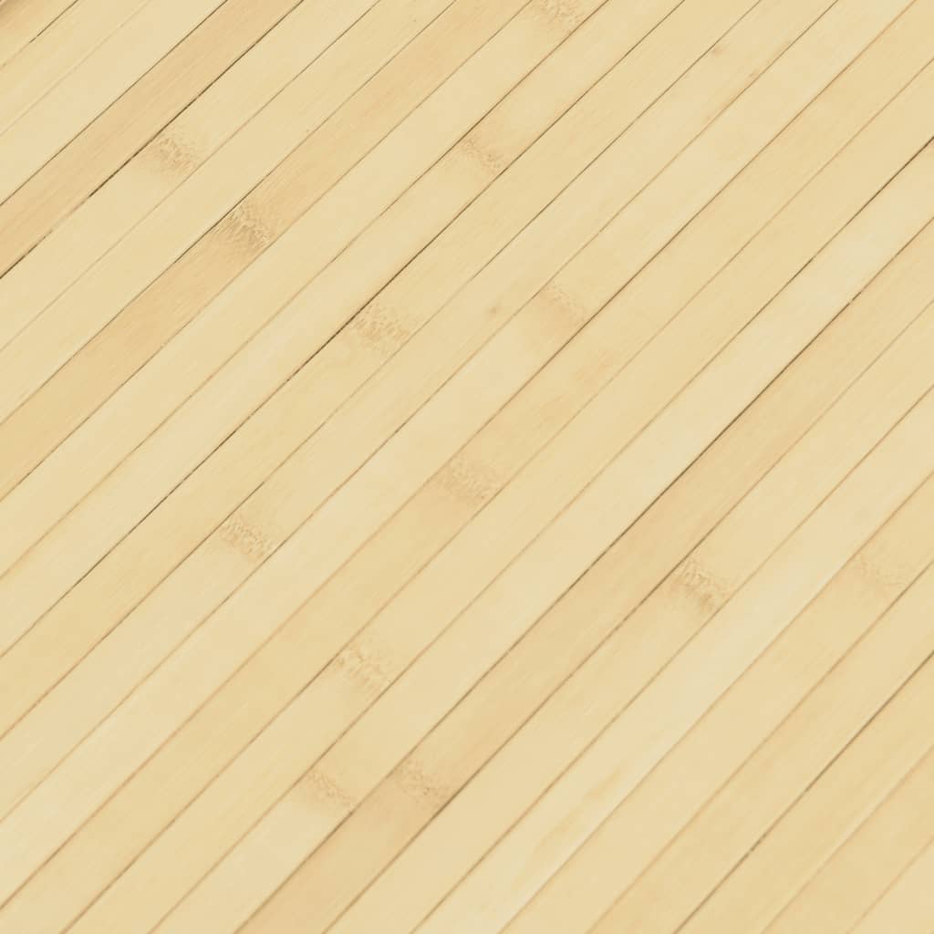 Room Divider Light Natural 165x400 cm Bamboo